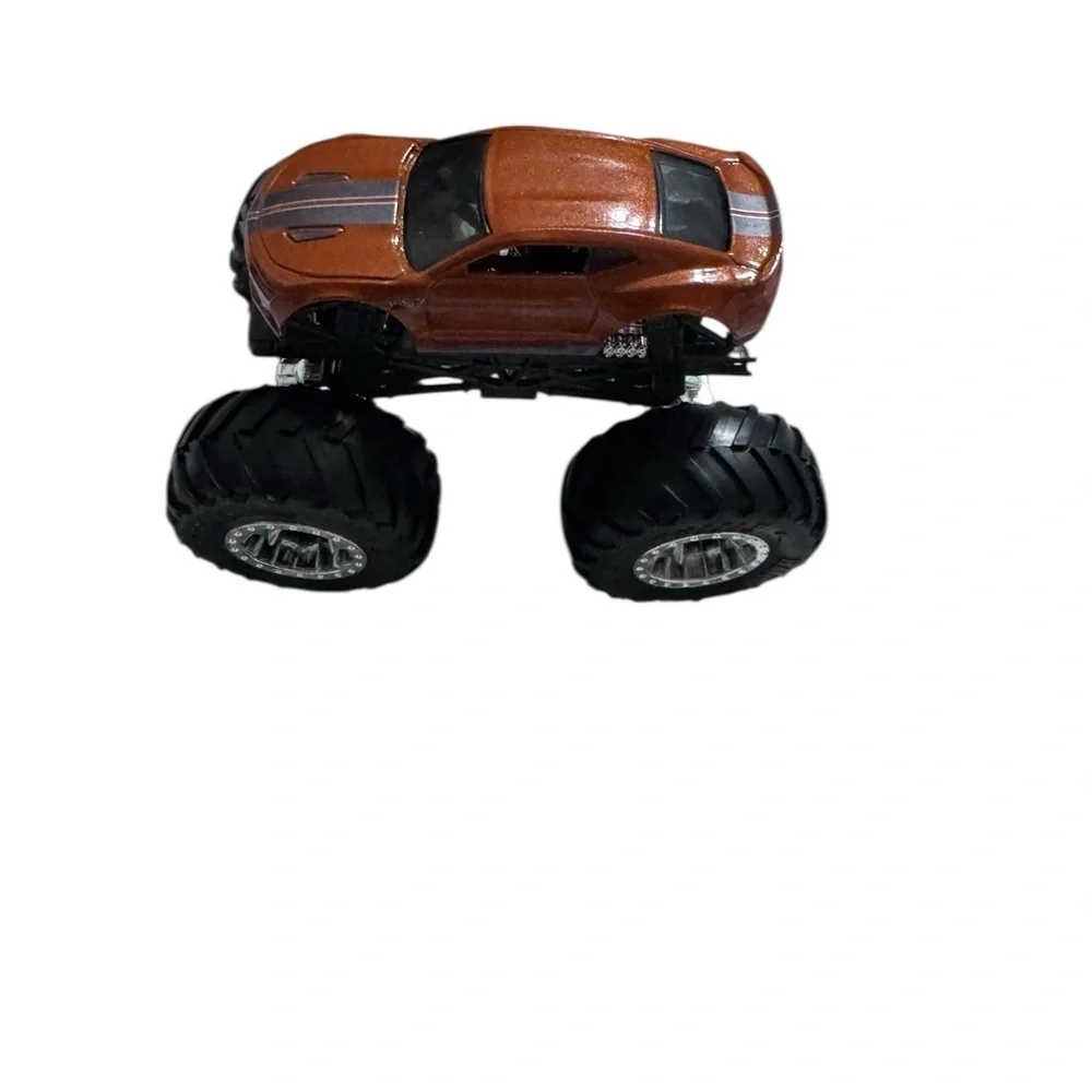 Burnt orange Camaro Monster Truck Toy